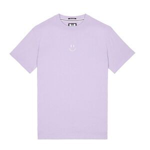 Weekend Offender Mens Smile T-Shirt / Purple